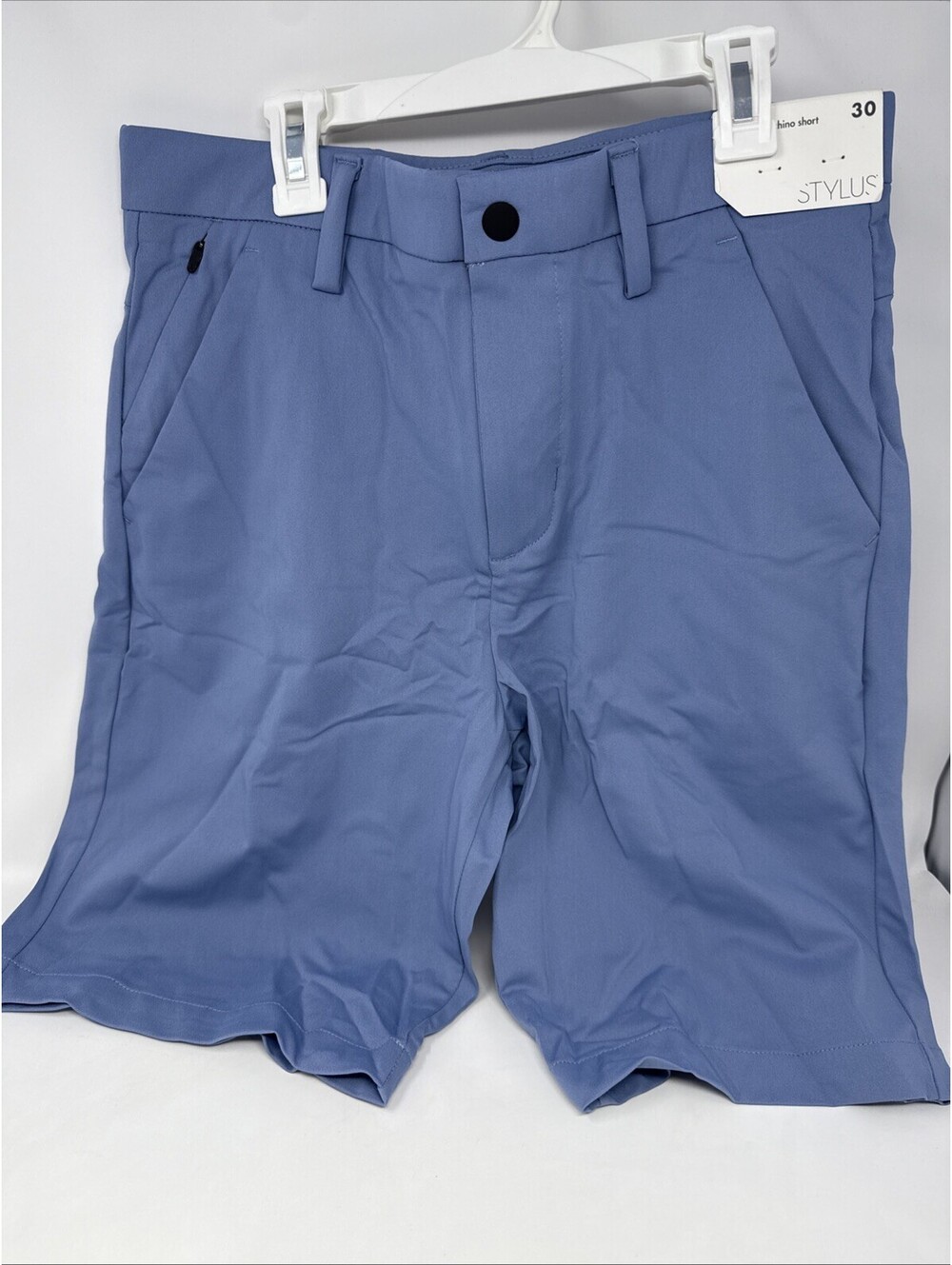 Stylus Performance Chino Men’s Blue Shorts Size 30